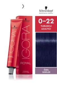 Schwarzkopf Igora Royal Özel Seriler 0-22 Turuncu Azaltıcı Saç Boyası 60ml