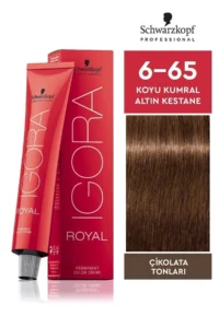 Igora Royal 6-65 Koyu Kumral-Altın Kestane Saç Boyası 60ml