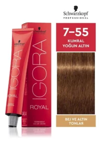 Igora Royal Saç Boyası 7-55 Kumral-yoğun Altın