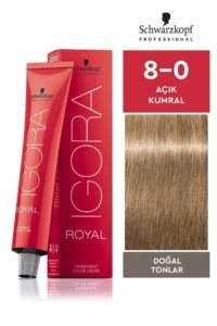 Igora Royal Doğal Tonlar 8-0 Açık Kumral Saç Boyası 60 ml
