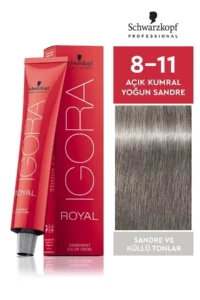 Igora Royal Küllü Tonlar 8-11 Açık Kumral Yoğun Sandre Saç Boyası 60ml